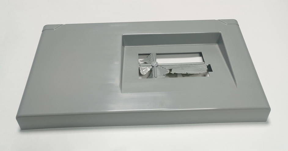 3D/2D Plastic Case Injection Molded Tooling Silk Screen Voor Elektronische
